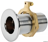 Borddurchlässe mit Gewinde Messing verchromt 1/2 Borddurchlässe mit Gewinde Messing verchromt 1/2