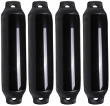 4x Standard Fender mit zwei Augen Ø 220 x 650mm schwarz 4x Standard Fender mit zwei Augen Ø 220 x 650mm schwarz