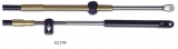 Teleflex Fernbedienzug CC179 Fuß 21 Gaszug Schaltzug Teleflex Fernbedienzug CC179 Fuß 21 Gaszug Schaltzug
