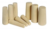 Leckstopfen Set aus 10 Notfallstopfen aus Holz von 8 bis 38mm