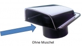 Montageplatte mit Ø = 76 mm Schlauchanschluss für Lüftungsmuschel 048975 Montageplatte mit Ø = 76 mm Schlauchanschluss für Lüftungsmuschel 048975