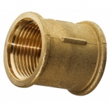 Rohr Muffe aus Messing mit Innengewinde 3/4 Zoll Rohr Muffe aus Messing mit Innengewinde 3/4 Zoll