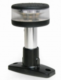 LED Navigations- Stablaterne 360 NIRO-Rohr mit ABS-Fu L=100mm, 12V