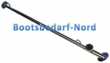Flaggenstock aus NIRO V4a komplett mit Fuß, L=460 mm, 30º Flaggenstock aus NIRO V4a komplett mit Fuß, L=460 mm, 30º