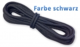 Festmacher geflochten Handgearbeitet T16 + Spleiß schwarz 8mm Festmacher geflochten Handgearbeitet T16 + Spleiß schwarz 8mm