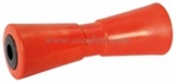 Mittlere Kielrolle mit Stahlkern + Kunststoffbuchse Polyurethane L 286mm Bohrung 21mm Mittlere Kielrolle mit Stahlkern + Kunststoffbuchse Polyurethane L 286mm Bohrung 21mm