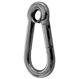Karabinerhaken Edelstahl 70x7mm, m. Kausche HS Sprenger Karabinerhaken Edelstahl 70x7mm, m. Kausche HS Sprenger