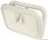 Inspektionsluke, 375x375 mm, FLUSH Ausführung cremenfarbig RAL 9001 Inspektionsluke, 375x375 mm, FLUSH Ausführung cremenfarbig RAL 9001