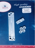 Anoden Set Suzuki Motor-Typ 90 bis 140 PS Zink Anoden Set Suzuki Motor-Typ 90 bis 140 PS Zink
