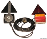 LED-Lampen Set Magnetbefestigung mit Dreieckige Rückstrahler LED-Lampen Set Magnetbefestigung mit Dreieckige Rückstrahler