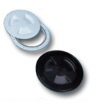 Inspektionsluke Gr��e 3 schwarz Au�enma� 200 mm