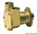 ImpellerPumpe NAUCO Modell FPR040, mit Flansch, wird direkt am Motor montiert ImpellerPumpe NAUCO Modell FPR040, mit Flansch, wird direkt am Motor montiert