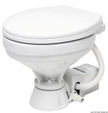Elektrische Bordtoilette Modell groß Toilettenbrille Kunststoff weiß lackiert Elektrische Bordtoilette Modell groß Toilettenbrille Kunststoff weiß lackiert