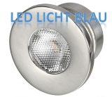 LED-Deckenleuchten, Einbau Farbe LED blau rund 0,5W LED-Deckenleuchten, Einbau Farbe LED blau rund 0,5W