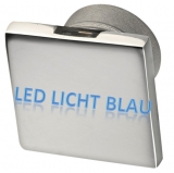 LED-Deckenleuchten, Einbau Farbe LED blau viereckig 2 x 0,5W Licht unten und oben LED-Deckenleuchten, Einbau Farbe LED blau viereckig 2 x 0,5W Licht unten und oben
