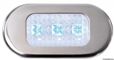 LED-Einbau-Orientierungsleuchte hochglanzpoliert blau LED-Einbau-Orientierungsleuchte hochglanzpoliert blau