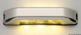 LED-Orientierungsleuchte, ohne Einbau blaues Lichtkegel nach oben und unten LED-Orientierungsleuchte, ohne Einbau blaues Lichtkegel nach oben und unten