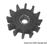 SHERWOOD Heckmotoren Flügelrad Impeller Original-Art. Nr. 10077K SHERWOOD Heckmotoren Flügelrad Impeller Original-Art. Nr. 10077K