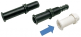 Borddurchlaß Wasserauslass weiß 22,7 x 78 mm Borddurchlaß Wasserauslass weiß 22,7 x 78 mm