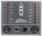 Schalttafel mit Sicherung für Motorboot Schalttafel mit Sicherung für Motorboot