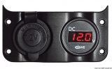 Voltmeter 3/30 V + 12 V Steckdose für Tafel 14.104.01/02/03/04/05 Voltmeter 3/30 V + 12 V Steckdose für Tafel 14.104.01/02/03/04/05