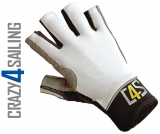 Racing Segelhandschuhe - 5 Finger geschnitten, weiß Größe L Racing Segelhandschuhe - 5 Finger geschnitten, weiß Größe L