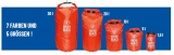 DRY BAG RIPSTOP POLYESTER Farbe orange Größe 1,5 Liter