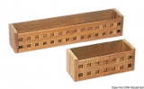 Teakholz-Mehrzweckbehälter 250x100x100 mm Teakholz-Mehrzweckbehälter 250x100x100 mm