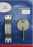 YAMAHA Anoden-Set YAMAHA 200-250 PS HP Magnesium YAMAHA Anoden-Set YAMAHA 200-250 PS HP Magnesium