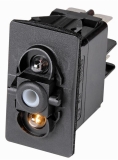 Schalter 2polig LED rot 12V Typ ON-ON Schalter 2polig LED rot 12V Typ ON-ON