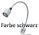 LED Kojen und Kartenleuchte mit flexiblen Arm, 330mm, schwarz 6 SMD LED LED Kojen und Kartenleuchte mit flexiblen Arm, 330mm, schwarz 6 SMD LED