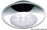 Wasserdichte Deckenleuchte, verchromt m. weißem LED IP40 Wasserdichte Deckenleuchte, verchromt m. weißem LED IP40