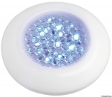 Wasserdichte Deckenleuchte, weiß m. blau LED IP40 Wasserdichte Deckenleuchte, weiß m. blau LED IP40
