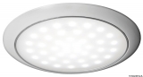 Extra flache LED-Leuchte weiße Blende 12 und 24 V 3 W Extra flache LED-Leuchte weiße Blende 12 und 24 V 3 W