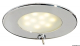 LED-Einbauleuchte VA-Stahl, poliert ATRIA Wasserdicht, IP40. hochglanzpoliert mit Schalter LED-Einbauleuchte VA-Stahl, poliert ATRIA Wasserdicht, IP40. hochglanzpoliert mit Schalter