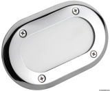 LED Ovale Einbauleuchte warmlicht aus Messing, verchromt 12V 1,8W LED Ovale Einbauleuchte warmlicht aus Messing, verchromt 12V 1,8W
