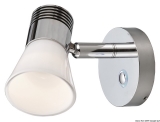 Dimmerbare LED-Strahler Aluminium, vernickelt mit Glasreflektor Dimmerbare LED-Strahler Aluminium, vernickelt mit Glasreflektor