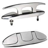 Klampe, abwendbar AISI316, hochglanzpoliert 143 mm Klampe, abwendbar AISI316, hochglanzpoliert 143 mm