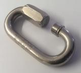 MAILLON Rapide Schotschäkel mit Schrauböffnung M10 hochfester Edelstahl MAILLON Rapide Schotschäkel mit Schrauböffnung M10 hochfester Edelstahl