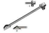 Federklapphalter Terminal C und D Länge 260mm Federklapphalter Terminal C und D Länge 260mm