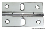 Scharnier Edelstahl herausragender Kern 80x50 mm Scharnier Edelstahl herausragender Kern 80x50 mm