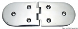 Scharnier verchromten hochglanzpolierten Inox Stahl 316 Typ B 95 Grad AISI 316 190x65 mm Scharnier verchromten hochglanzpolierten Inox Stahl 316 Typ B 95 Grad AISI 316 190x65 mm