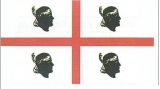 Länderflaggen Schifffahrt Flagge Sardinien Maße 200 x 300mm Länderflaggen Schifffahrt Flagge Sardinien Maße 200 x 300mm
