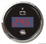 Voltmeter Digital 8 bis 32 V Anzeige Anzeige schwarz Blende poliert Voltmeter Digital 8 bis 32 V Anzeige Anzeige schwarz Blende poliert