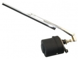 Scheibenwischer mit 9 mm Schaft, 280 mm Arm und Wischblatt, Winkel 110° Scheibenwischer mit 9 mm Schaft, 280 mm Arm und Wischblatt, Winkel 110°