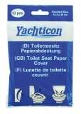 Yachticon Toilettensitz Papierabdeckung 10 Stück