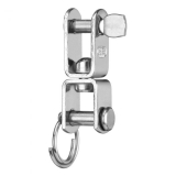 HS Sprenger Wirbelschäkel - Edelstahl rostfrei, 41 x 8 mm HS Sprenger Wirbelschäkel - Edelstahl rostfrei, 41 x 8 mm