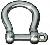 Schäkel geschweift - Edelstahl rostfrei 15 x 8 mm Schäkel geschweift - Edelstahl rostfrei 15 x 8 mm