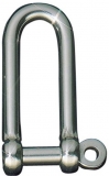 Schäkel gerade lang - Edelstahl rostfrei 75 x 20 mm Schäkel gerade lang - Edelstahl rostfrei 75 x 20 mm