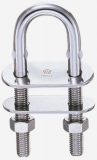 WICHARD U-Bolzen - Edelstahl rostfrei, 80 mm, M8 WICHARD U-Bolzen - Edelstahl rostfrei, 80 mm, M8